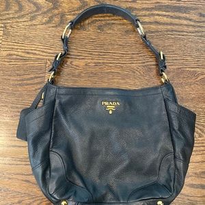 Prada black shoulder bag